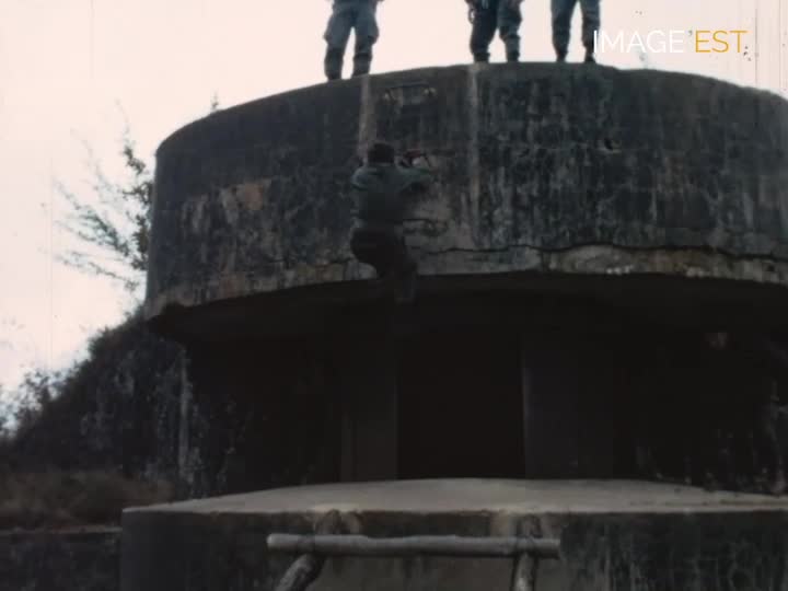 Exercices militaires au fort de Frouard